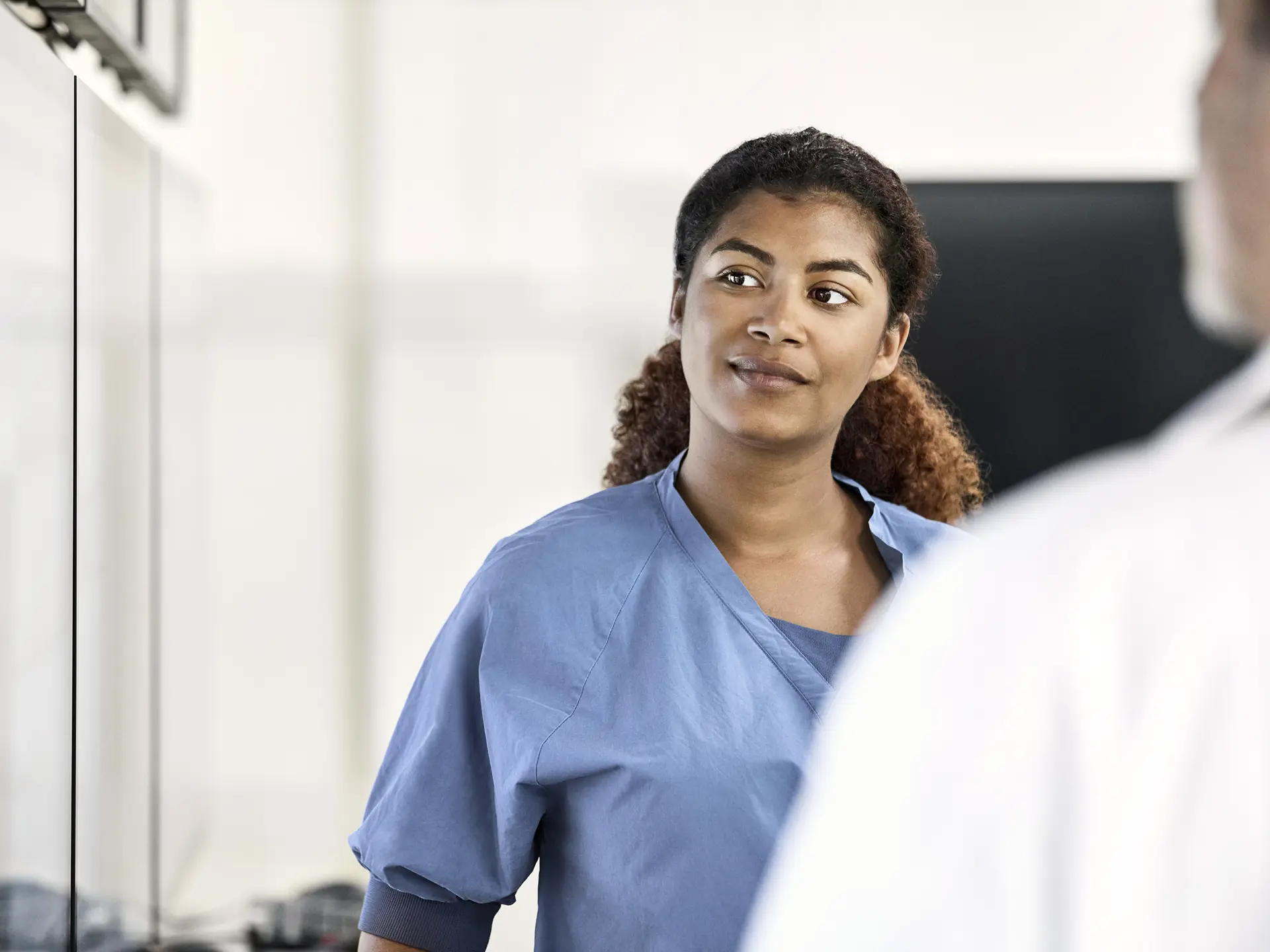 Nurse in a hospital