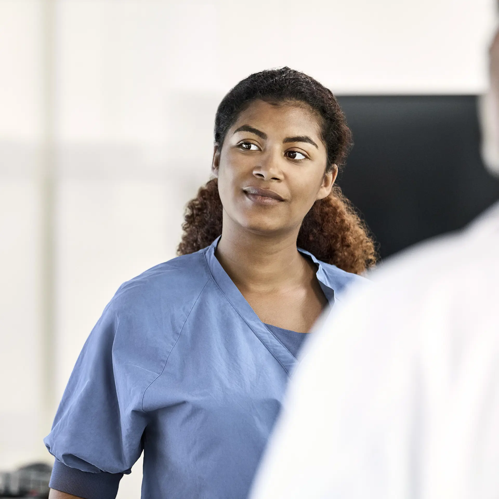 Nurse in a hospital