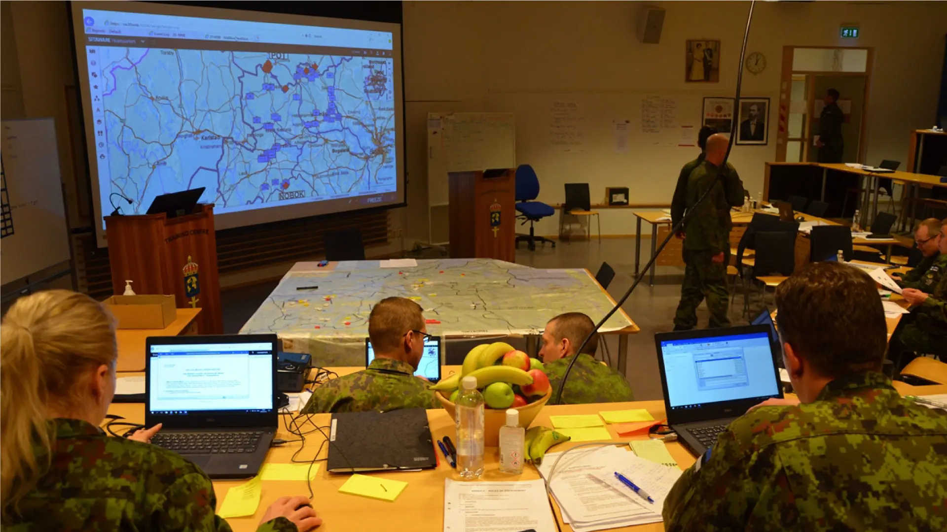 E-learning session with SitaWare