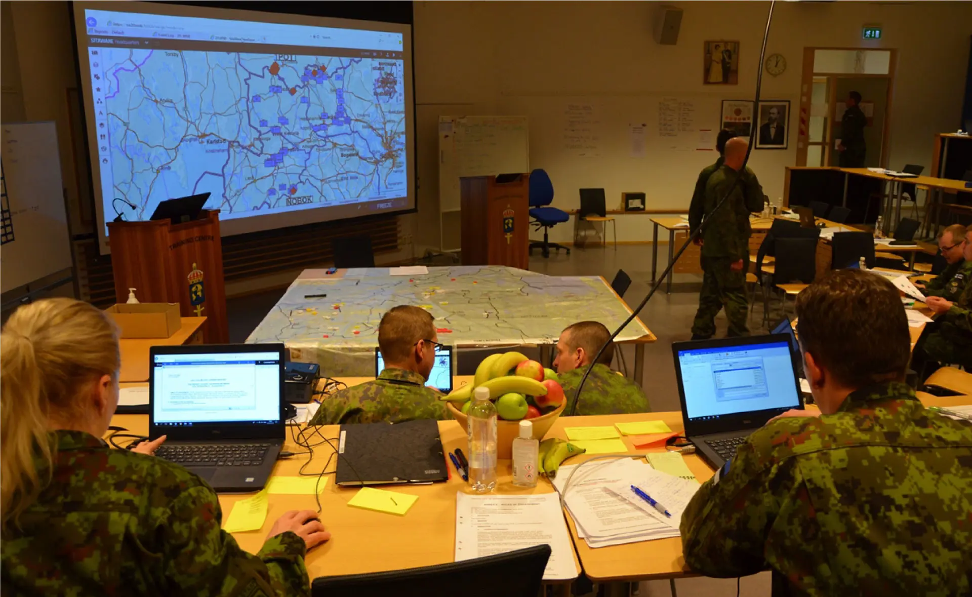 E-learning session with SitaWare