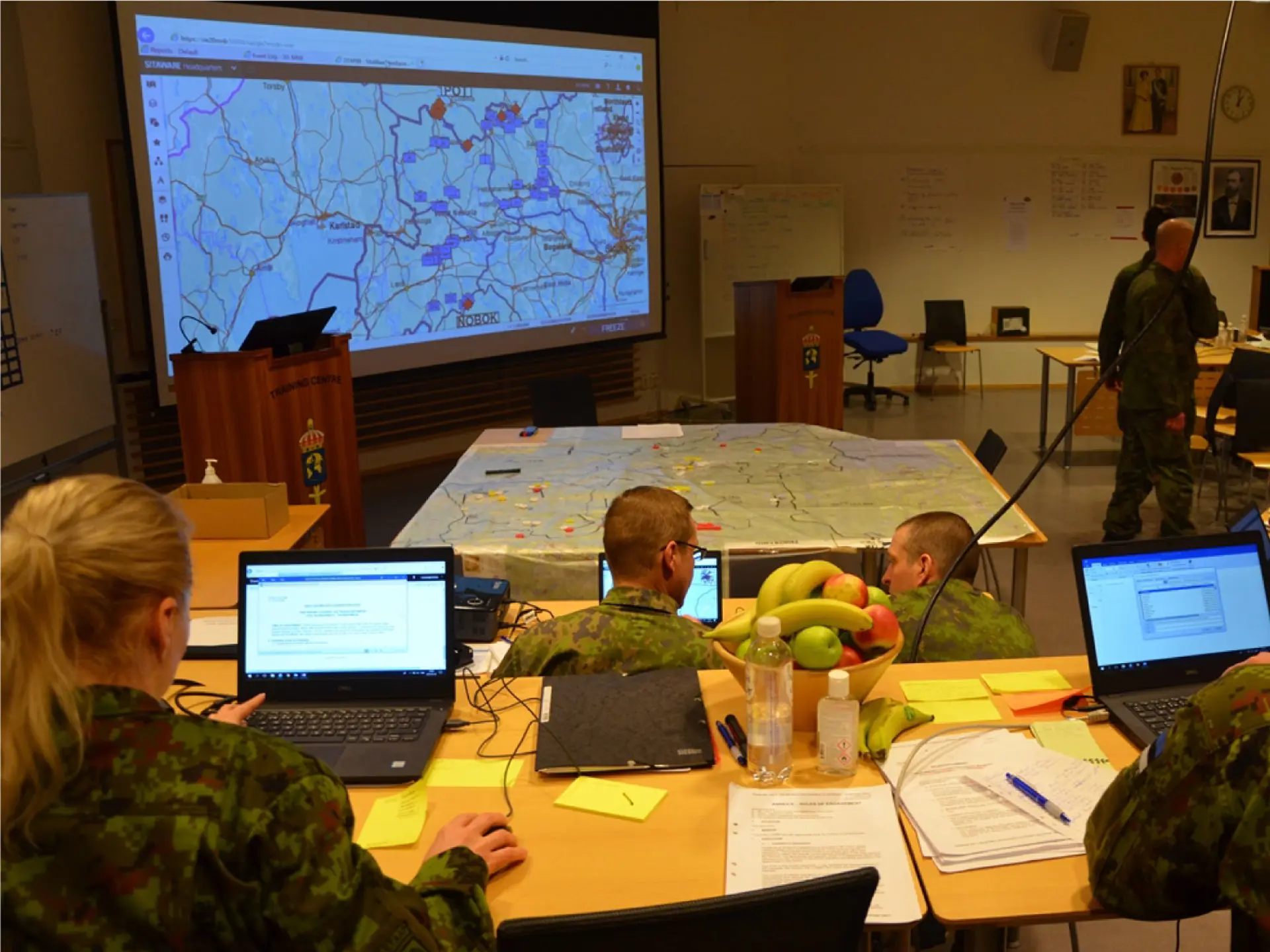 E-learning session with SitaWare