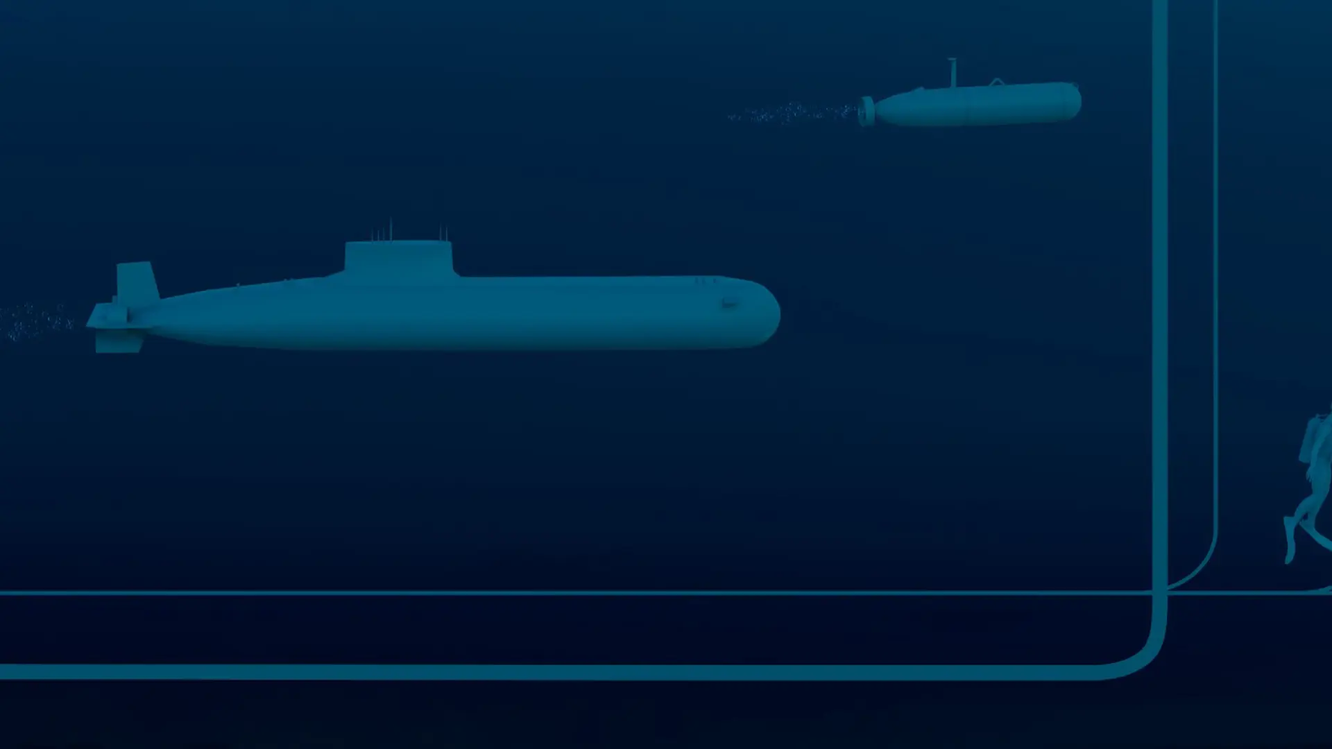 Image of underwater vessels