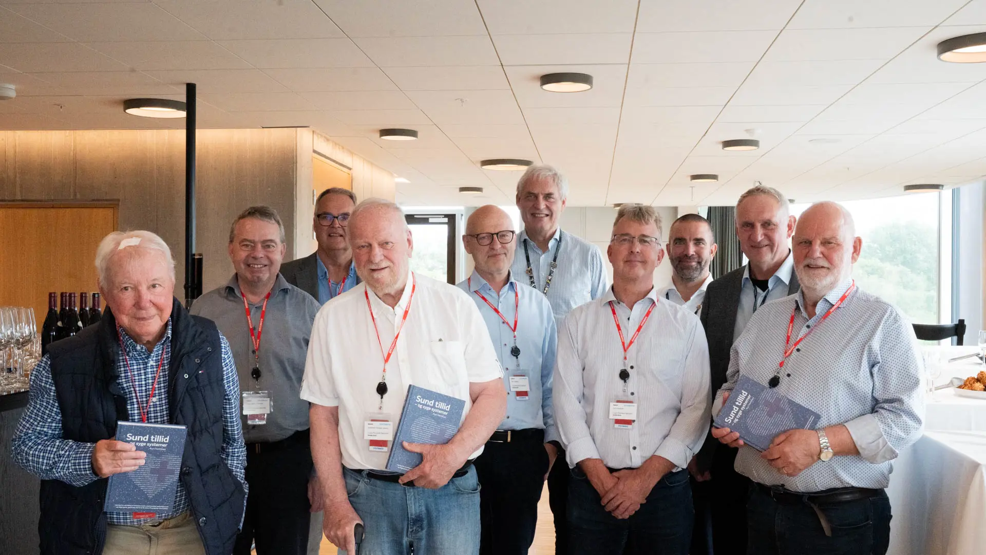 Book reception for Sund tillid - og syge systemer (Healthy trust - and crazy systems)