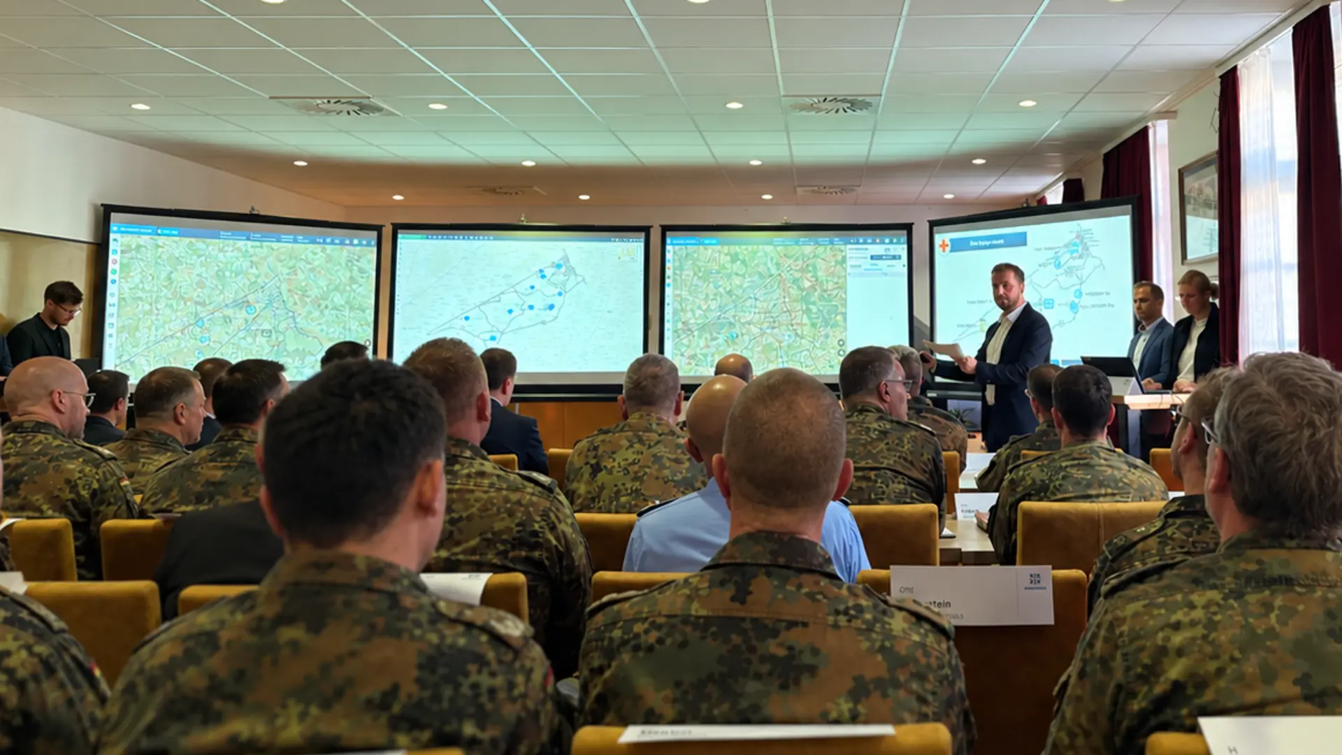 Demonstration of SitaWare Battlefield Health at the German Armed Forces Medical Command