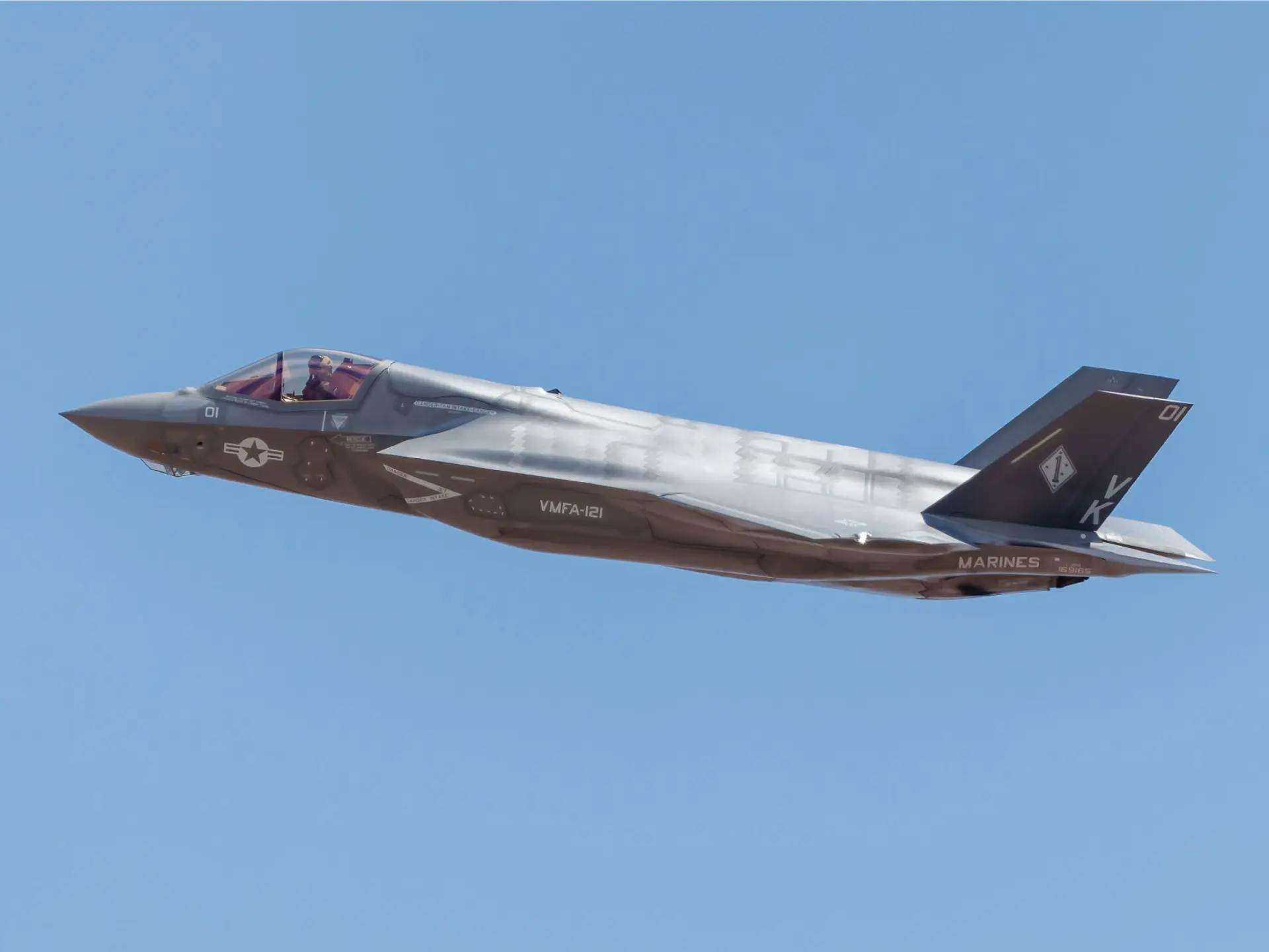 Lockheed Martin F-35 Lightning II in flight