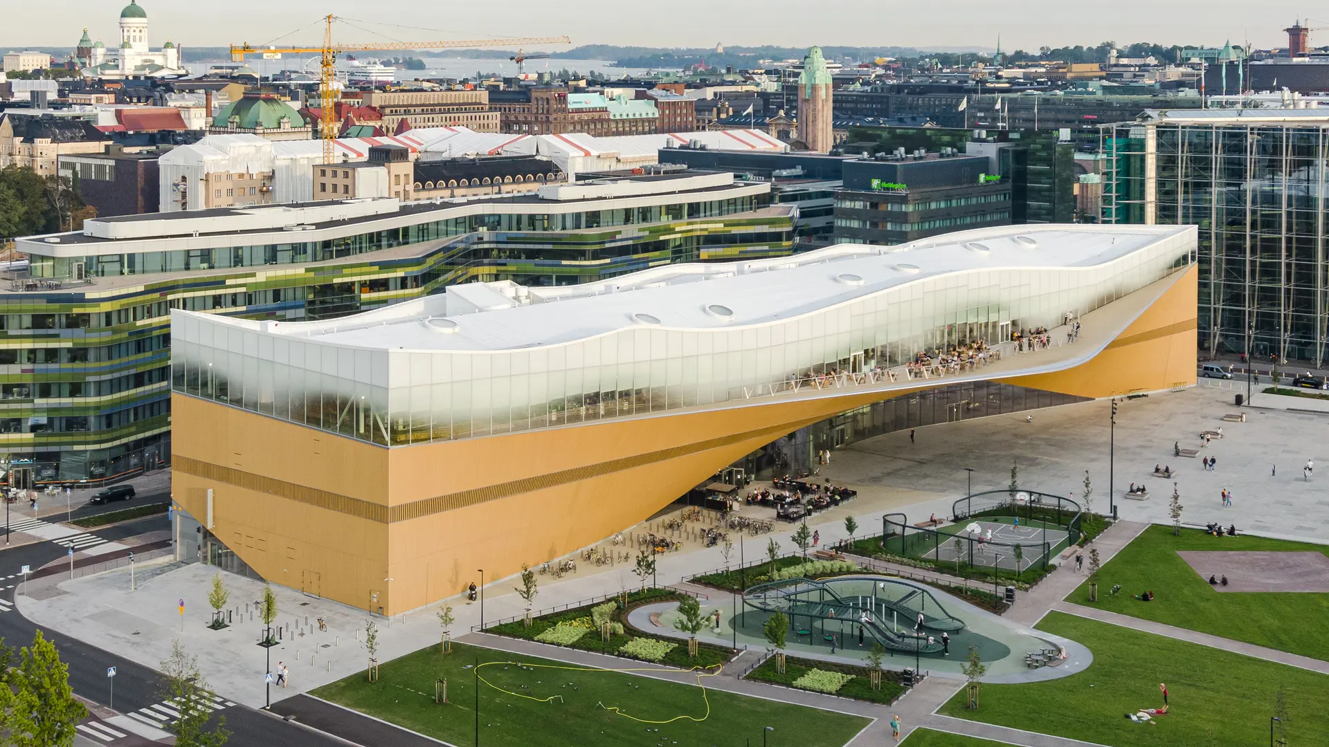 The Oodi library in Helsinki. Photo: Kuvio