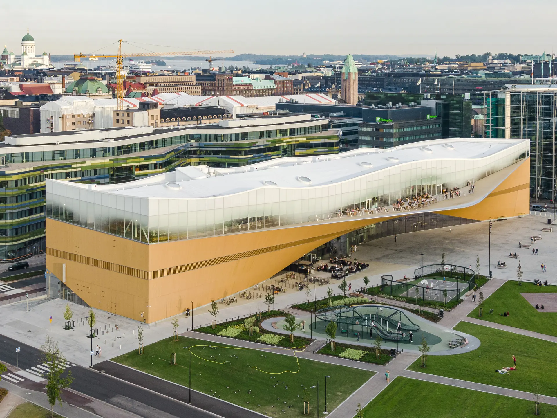 The Oodi library in Helsinki. Photo: Kuvio