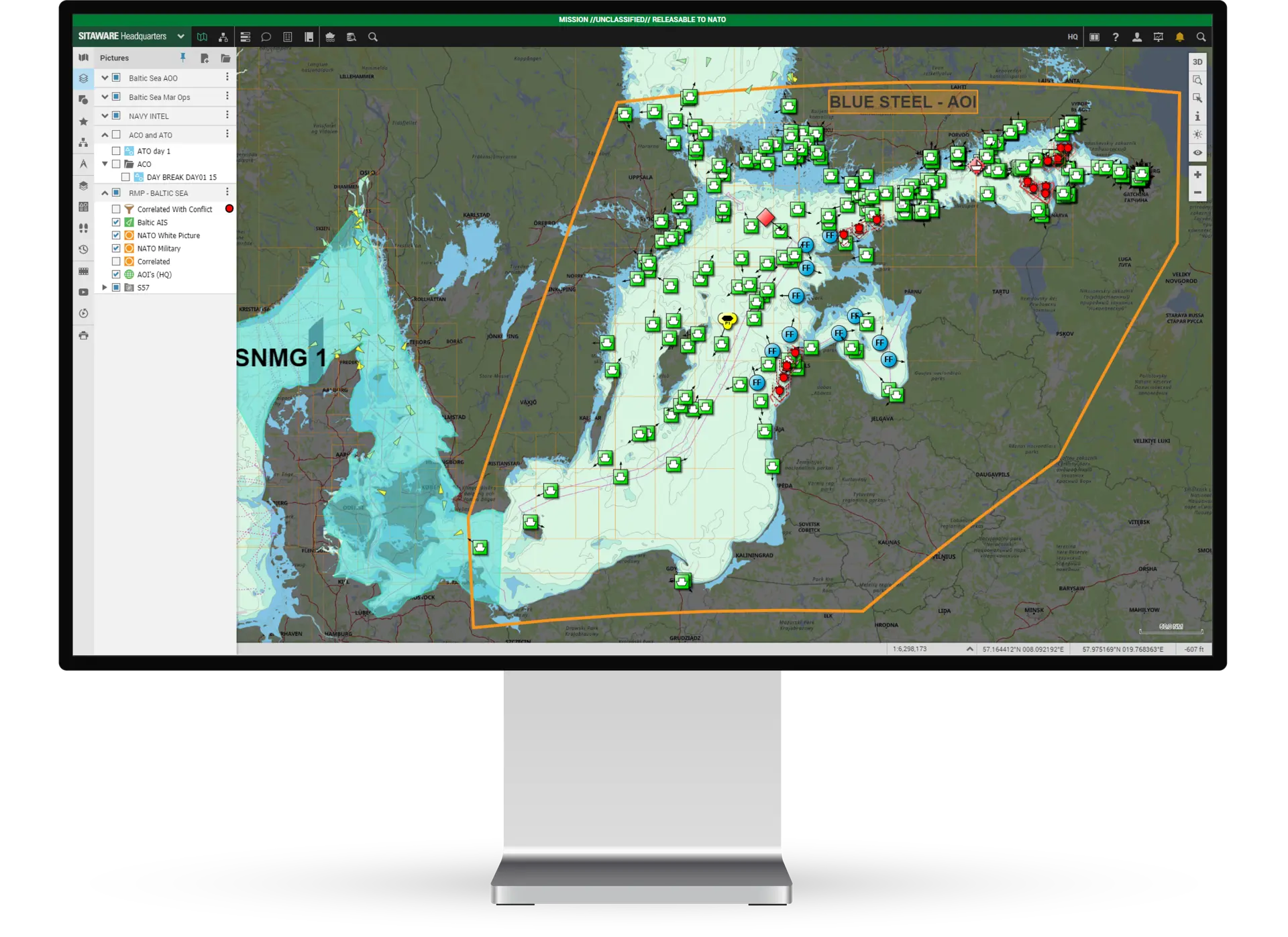 Gain a comprehensive situational awareness of surface