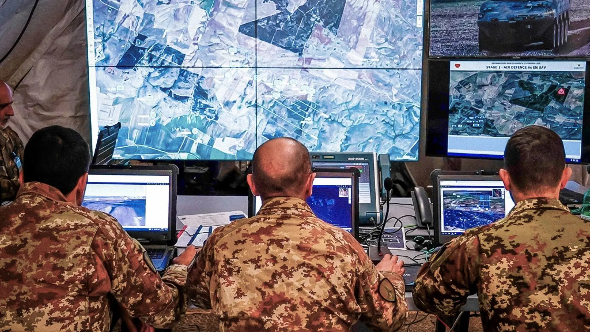 Italian Army working in SitaWare Headquarters