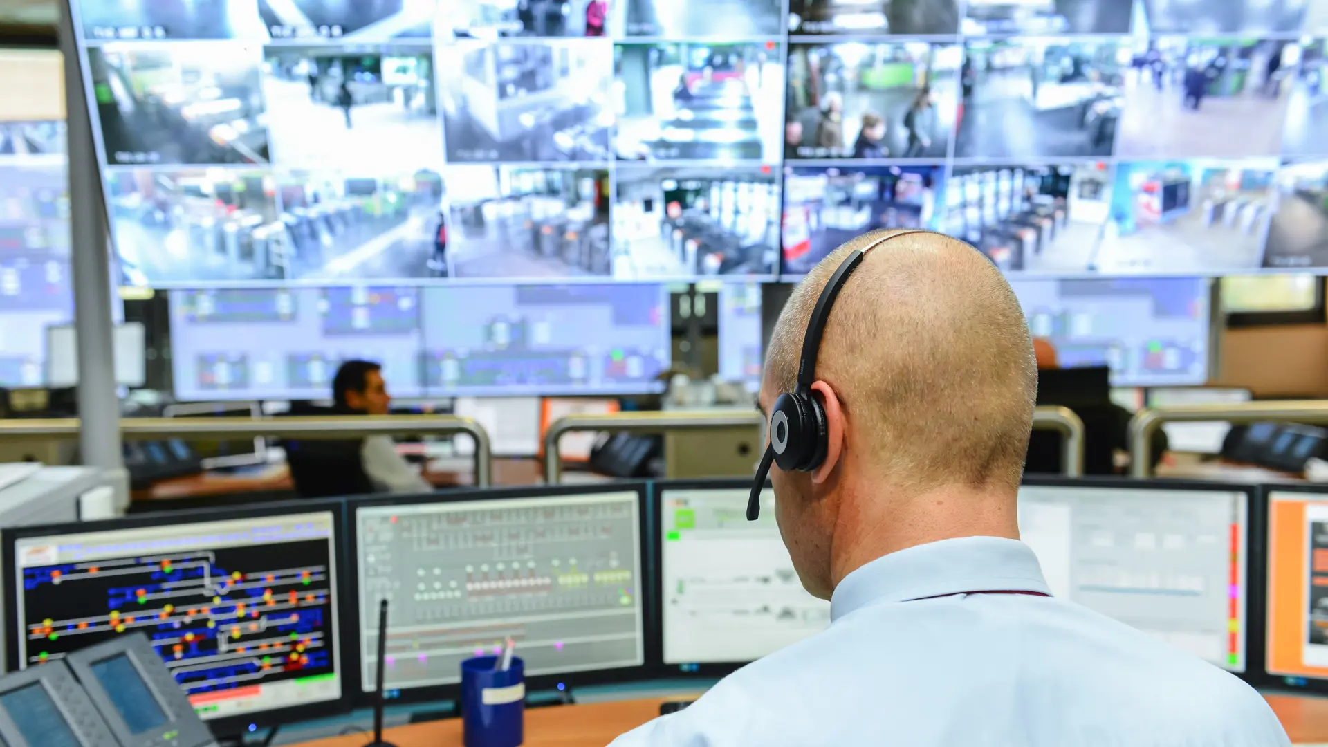 Police control room