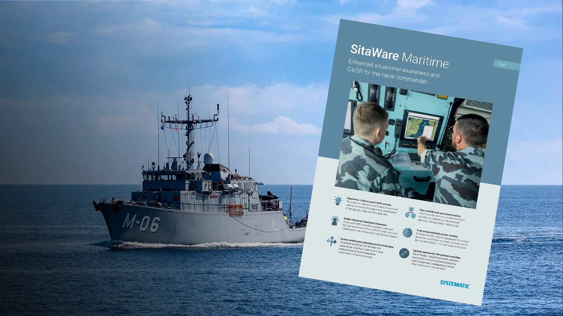 Brochure about SitaWare Maritime