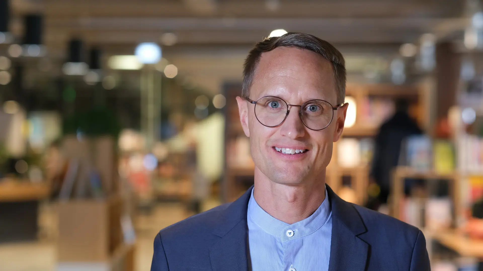 Philipp Leist, CFO ved Bücherhallen Hamburg.