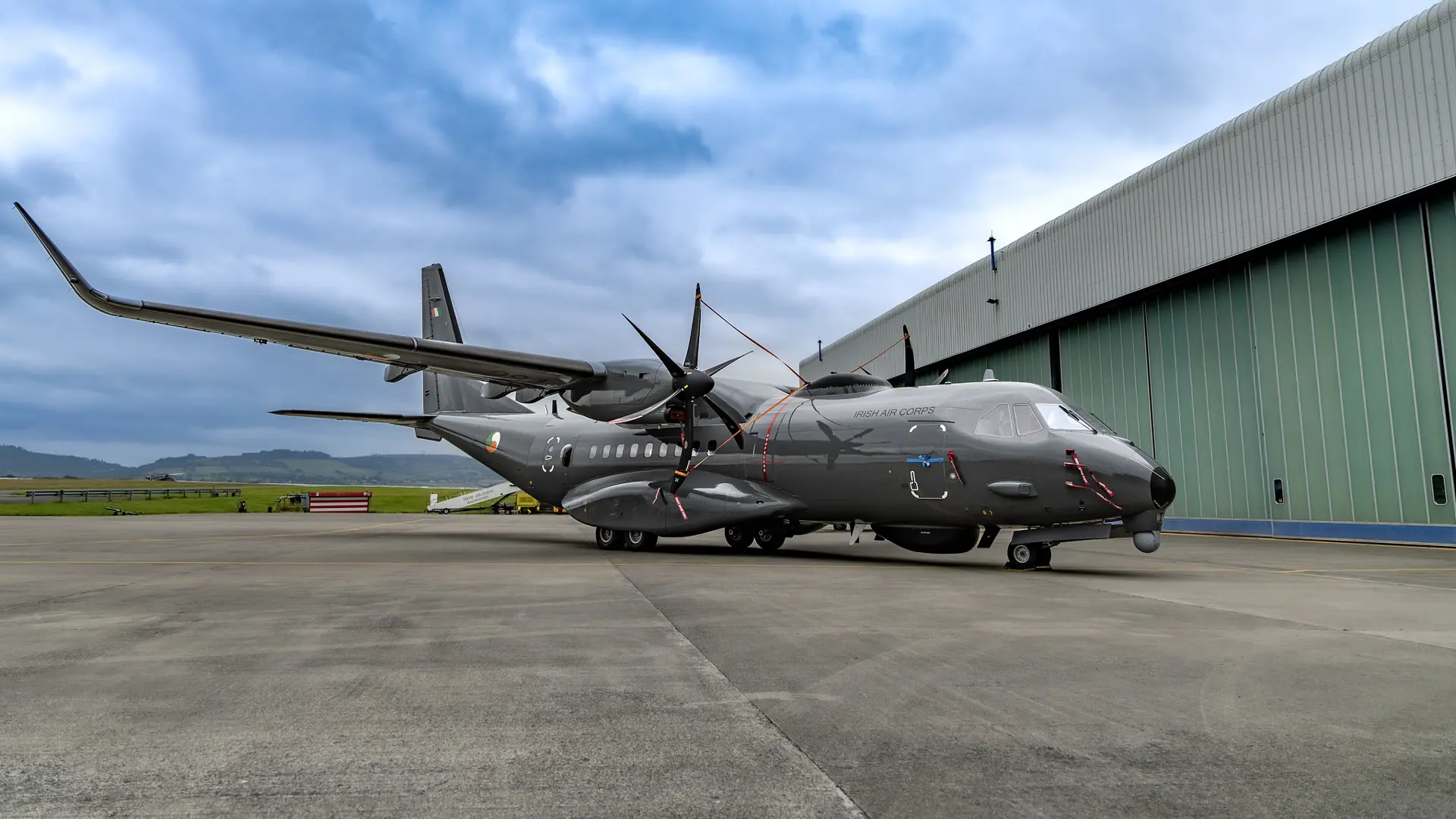 Irish Air Corps Airbus C-295MPA maritime patrol aircraft equipped with SitaWare suite for enhanced maritime domain awareness.
