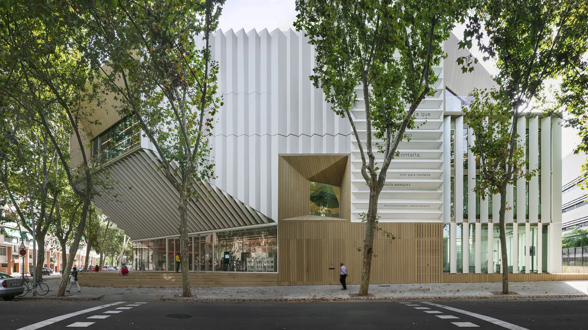 Gabriel García Márquez Library in Barcelona Spain