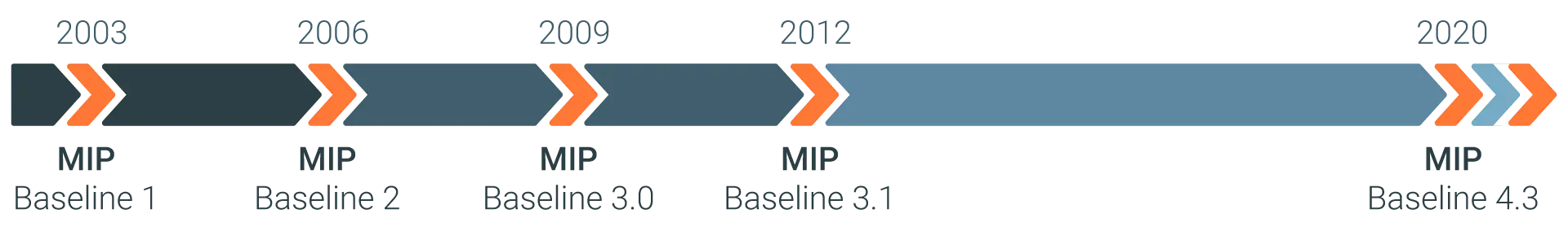 MIP Timeline Illustration