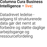 DK Columna Cura Business Intelligence Live