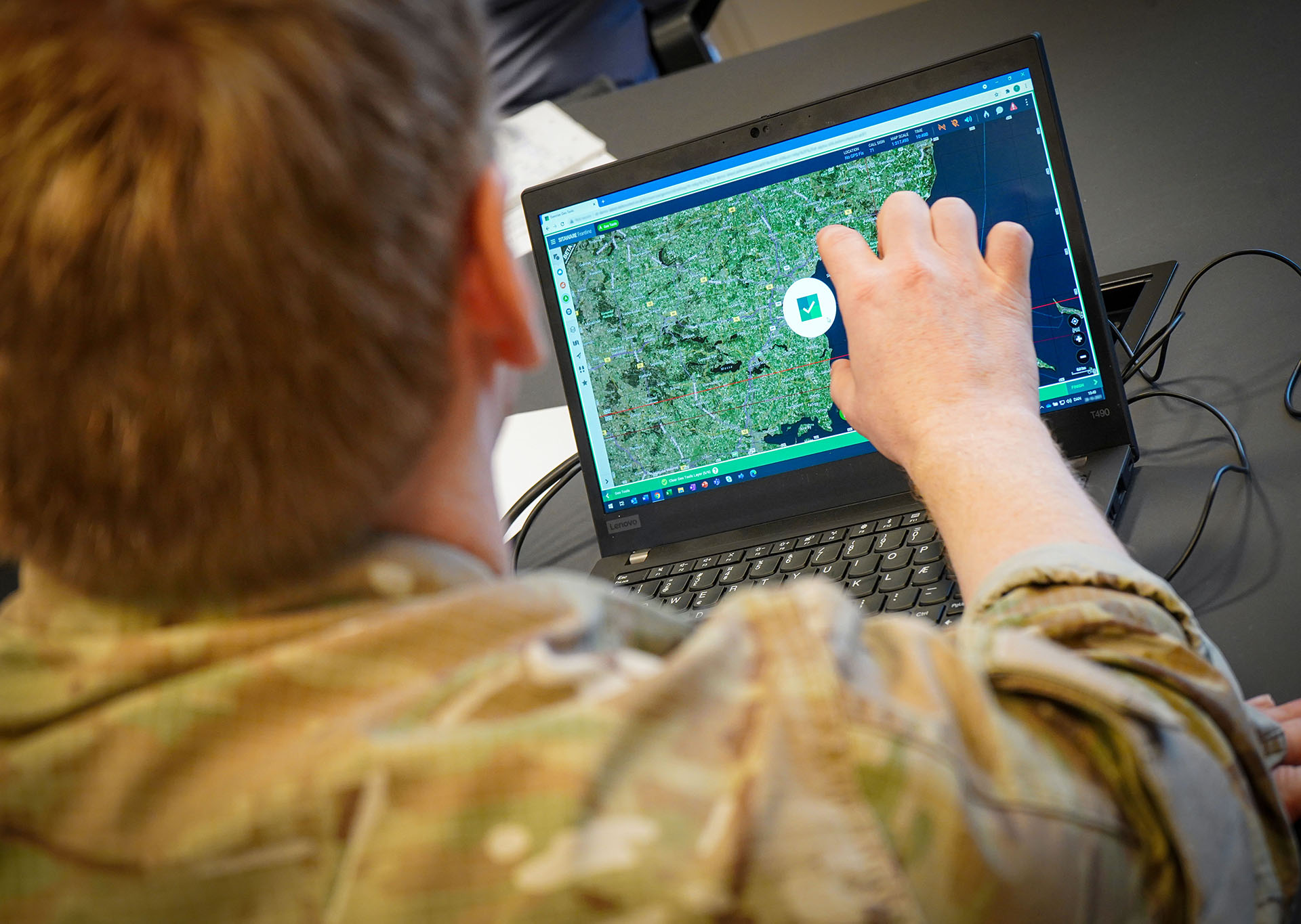 dk soldier training in sitaware aspire