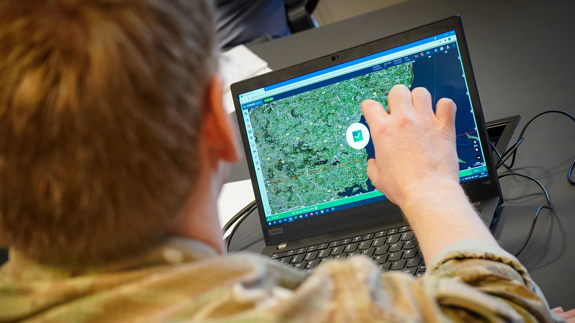 dk soldier training in sitaware aspire