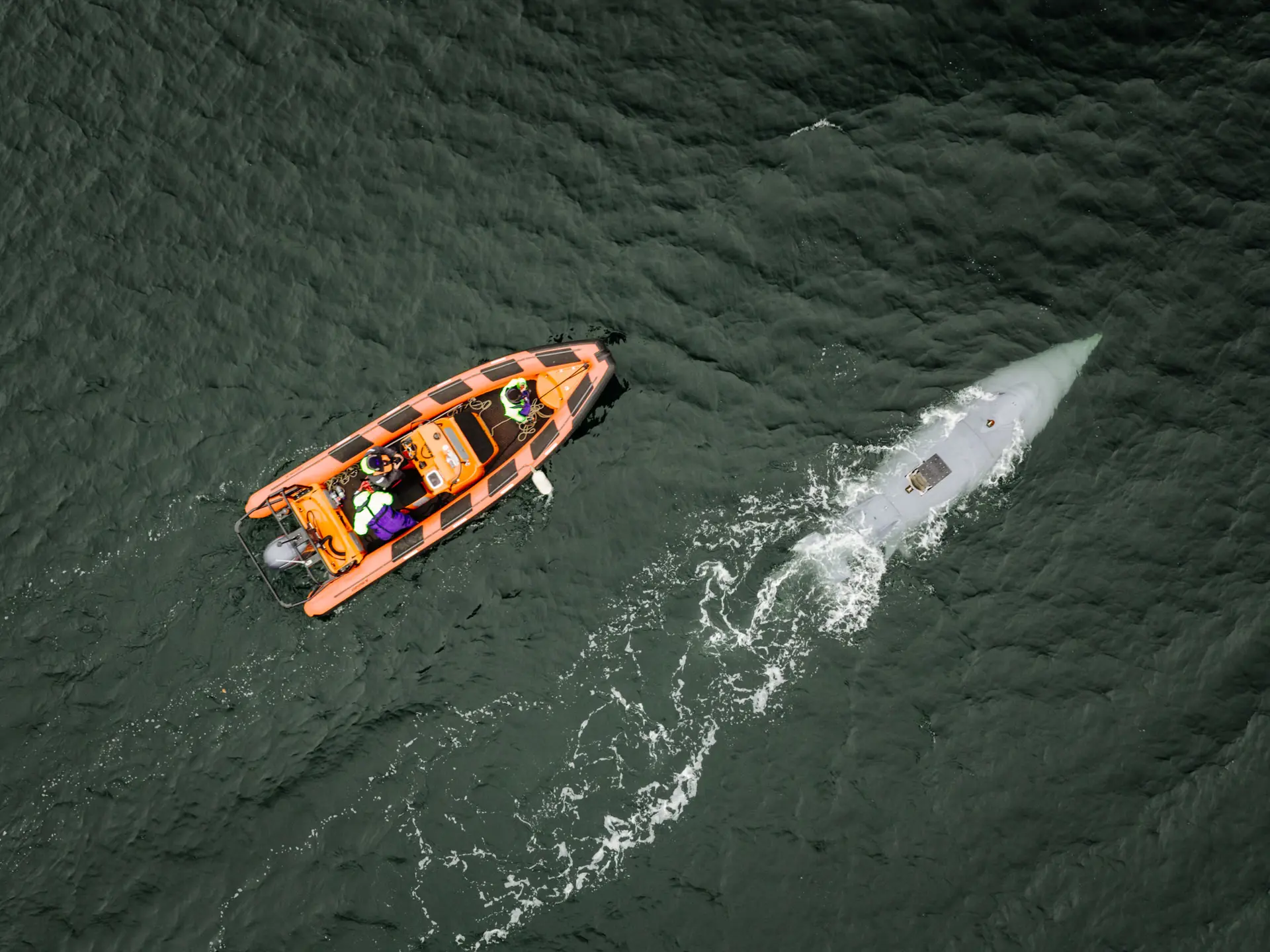 Data2Sea 2026 boat at sea