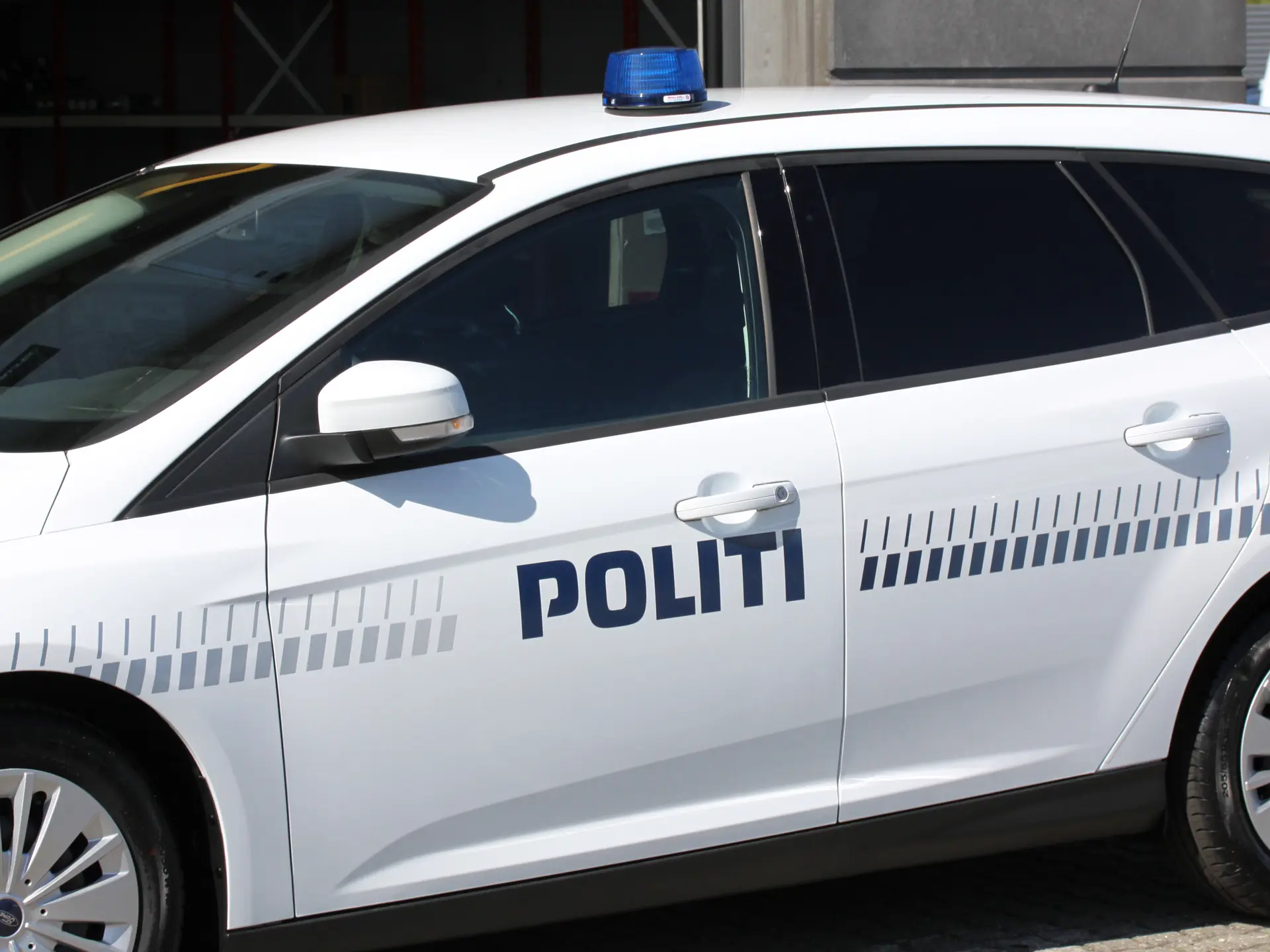 Danish police car