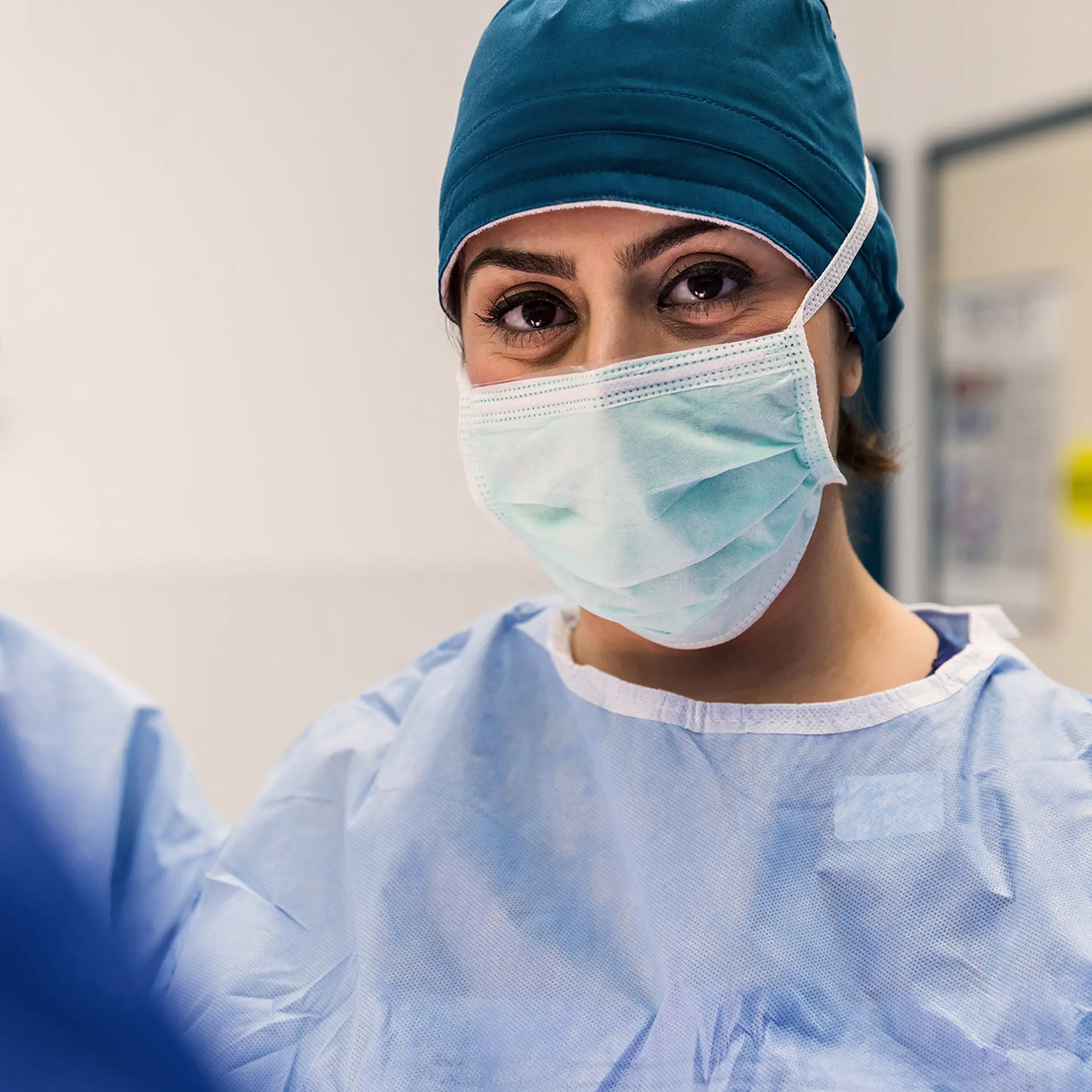 Nurse in the Interventional radiology