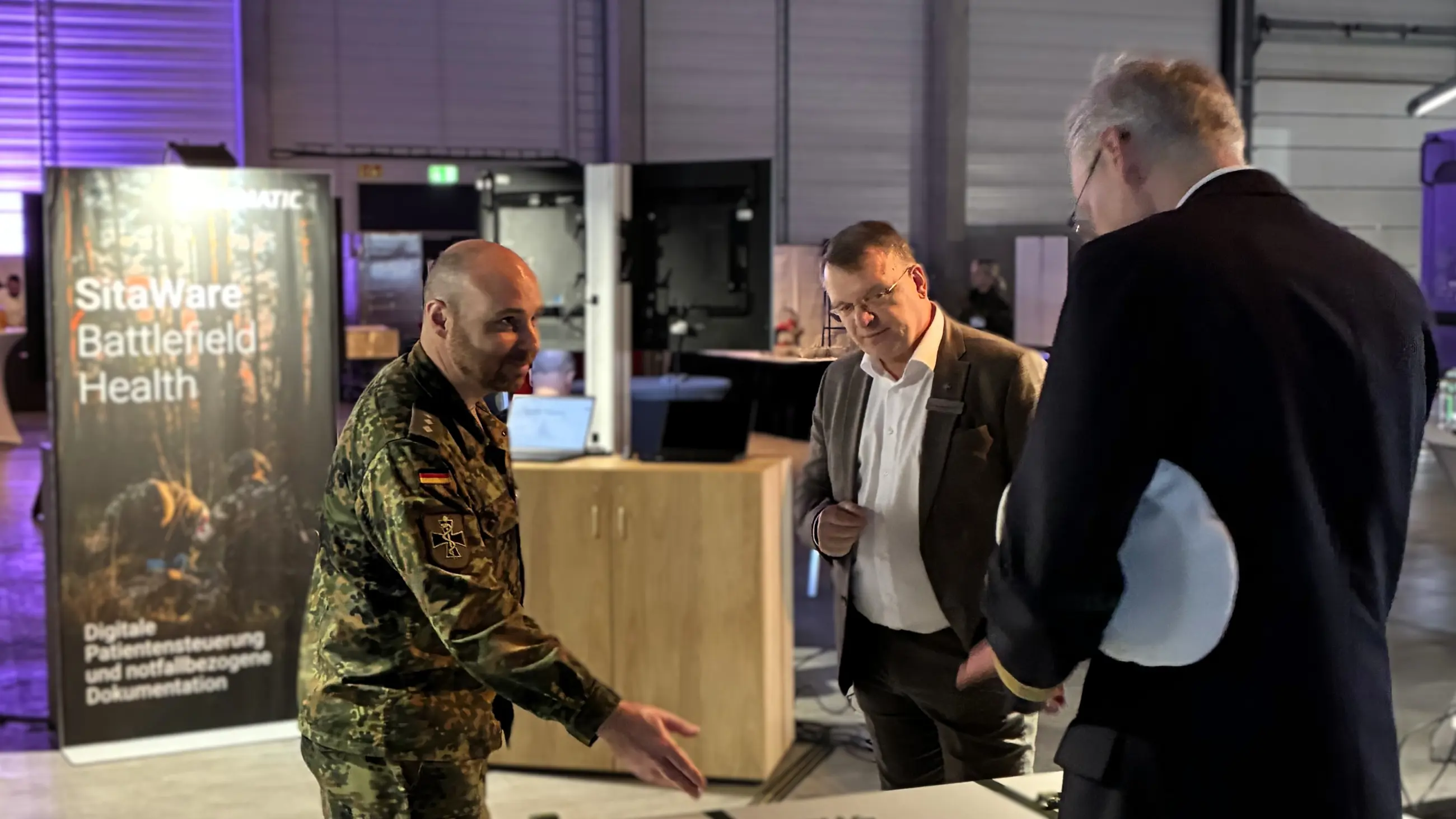 SitaWare Battlefield Health showcased at Medic Quadriga 2026 - jointly by Bundeswehr and Systematic