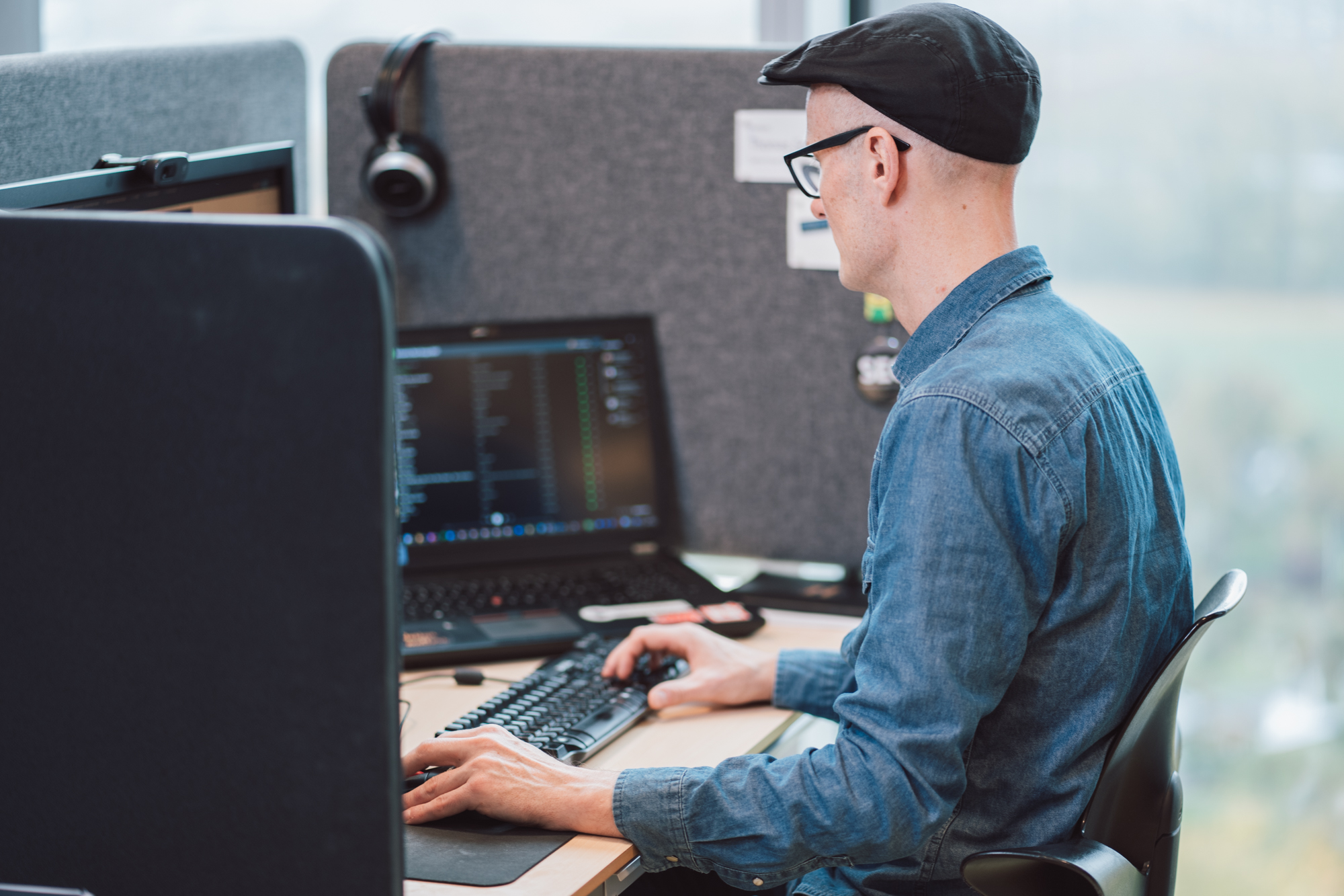 Developer at Systematic working with code