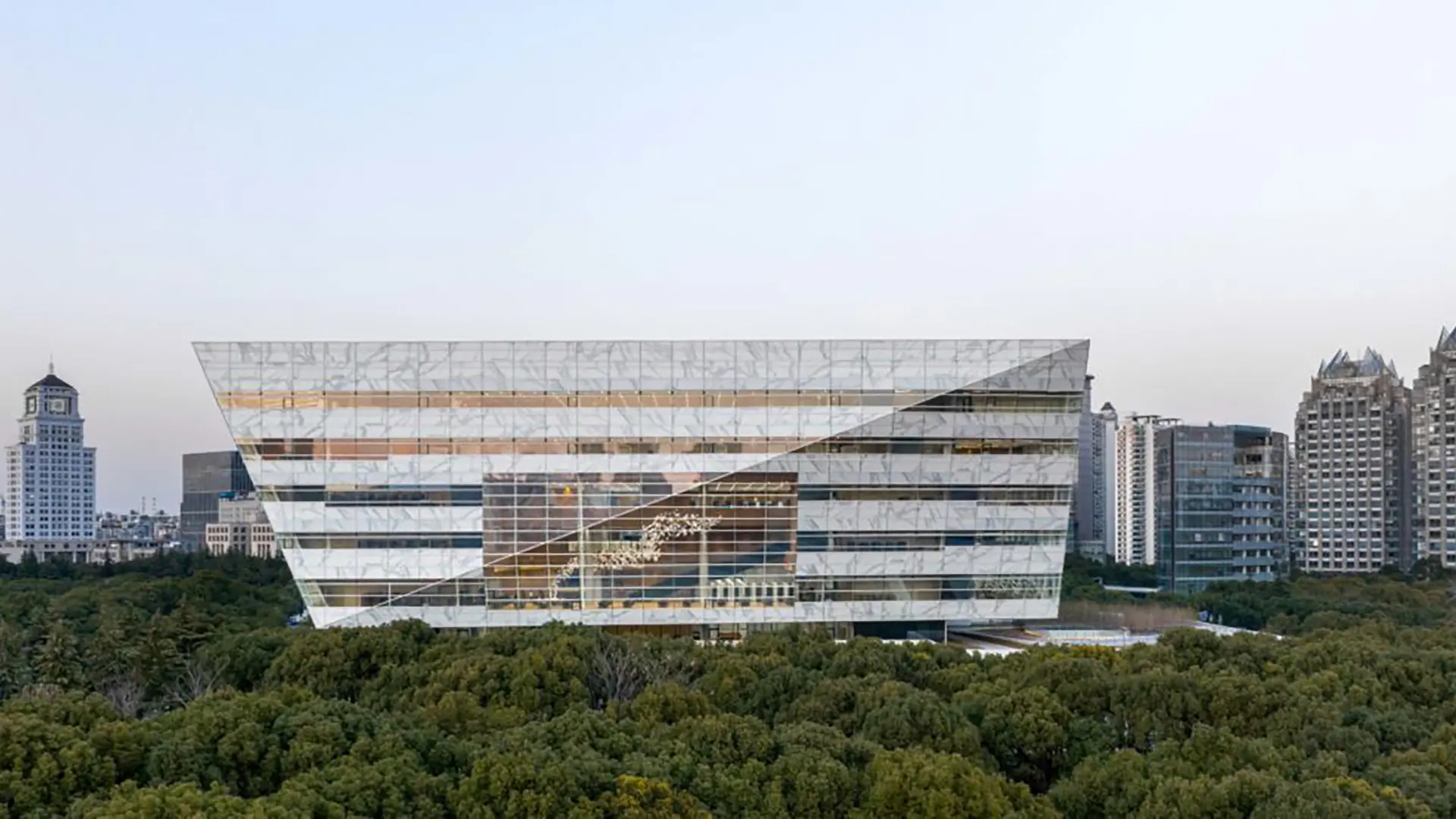 Shanghai Library East in China