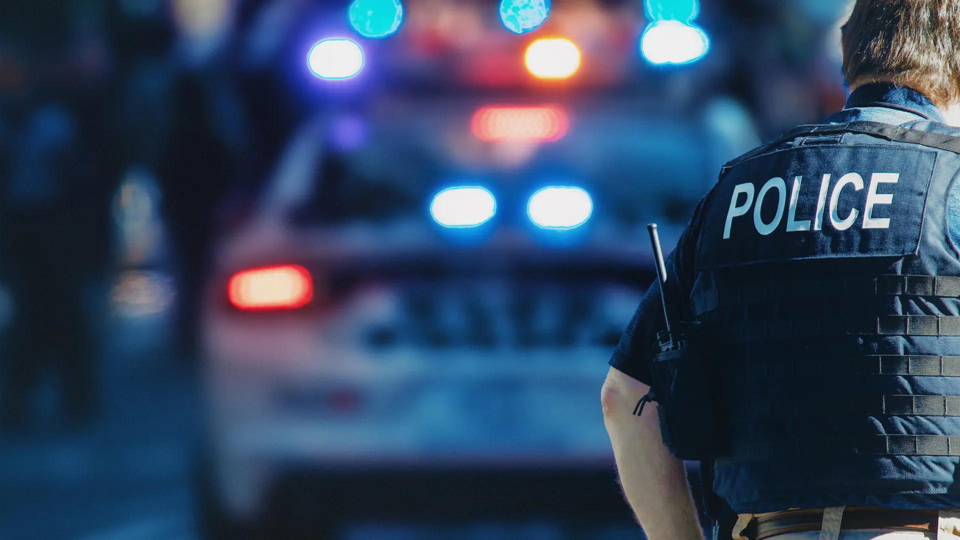 Politiet på arbejde